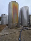 25,000 Gallon Stainless Steel Tank