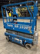 Genie Model: GS1930 Scissor Lift