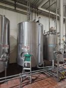 2000 Gallon Stainless Steel Single Wall Tank