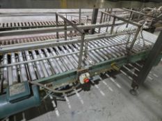 (2) Hytrol Roller Conveyor