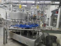 Fogg FG-185 18 Valve Rotary Filler Machine w/ 5 Head Capper