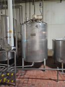 Mueller 1000 Gallon Stainless Steel Single Wall Tank