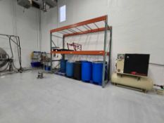 1 Bay of Teardrop Pallet Racking - 120