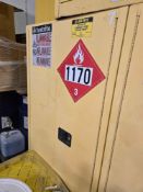 (2) 60 Gallon Justrite Flammable Liquid Storage Cabinet