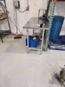 (2) Stainless Steel Tables