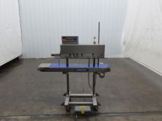 Jorestech CBS 101 CIN Horizontal Bag Sealer with Conveyor