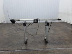 Dorner 2100-0507-02/02 Smooth Top Belt Conveyor