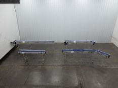 (4) Multi-Conveyor 0.5 Horsepower Plastic Mat-Top Conveyor