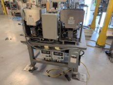 (2) Cap/Seal Pick and Place Robot w/ Bowl Feeders and Hopper Loaders