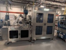 Sleeve Seal SSC-300 Shrink Tube Applicator with Accumulation Cabinet and Splice Station