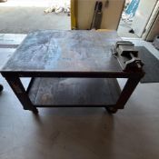 Work Table with Milling Vise
