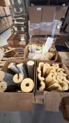 Multiple Boxes of Pipe Insultation