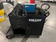 Vulcan 500 lb. Capacity Heavy Duty Large Welding Cabinet w/ Miller Tig and Stick Welders