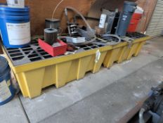 (2) Uline spill Containment systems