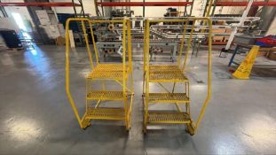 2 Industrial Rolling Stairs