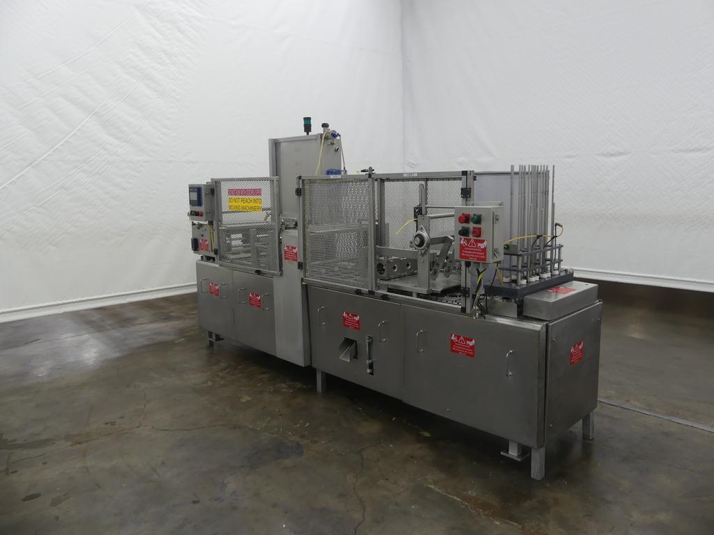 Modern Packaging SL 1x3 3 Lane Inline Cup Filler