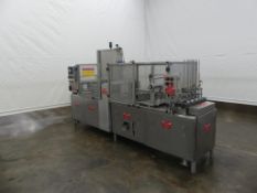 Modern Packaging SL 1x3 3 Lane Inline Cup Filler