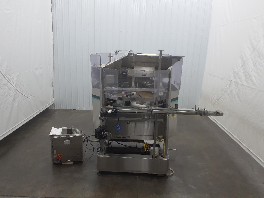 Hoppmann Corporation Ft50-21 47" Diameter SS Stainless Steel Centrifugal Cap Sorter With Belt Feeder