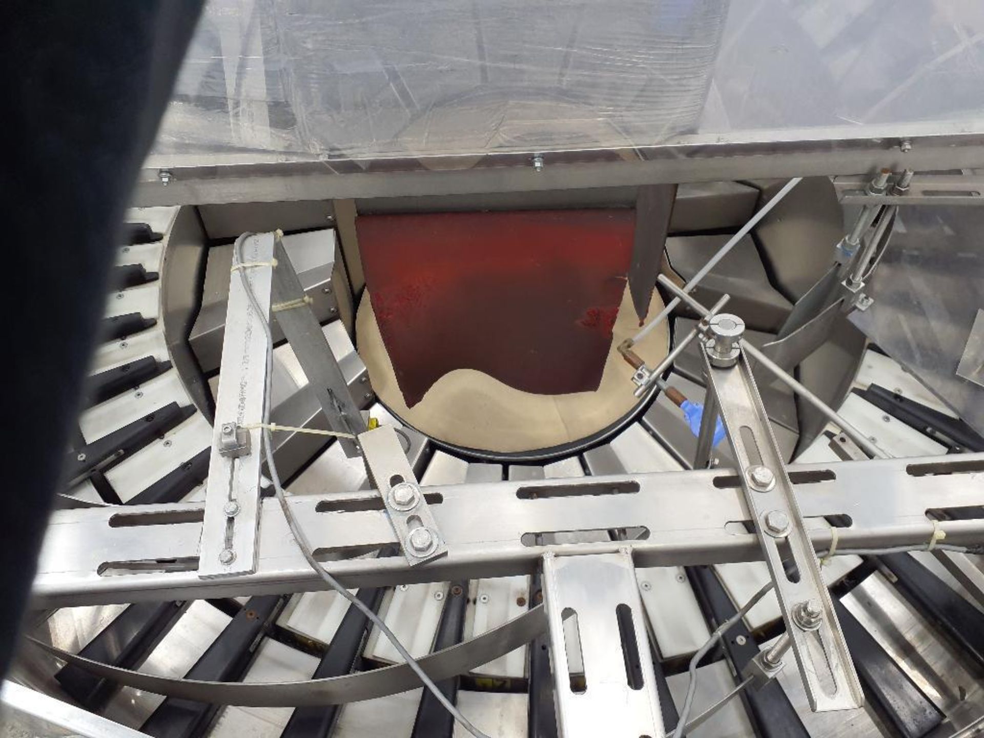 Hoppmann Corporation 52" Diameter Centrifugal Bottle Unscrambler Mounted On A Frame - Image 13 of 19