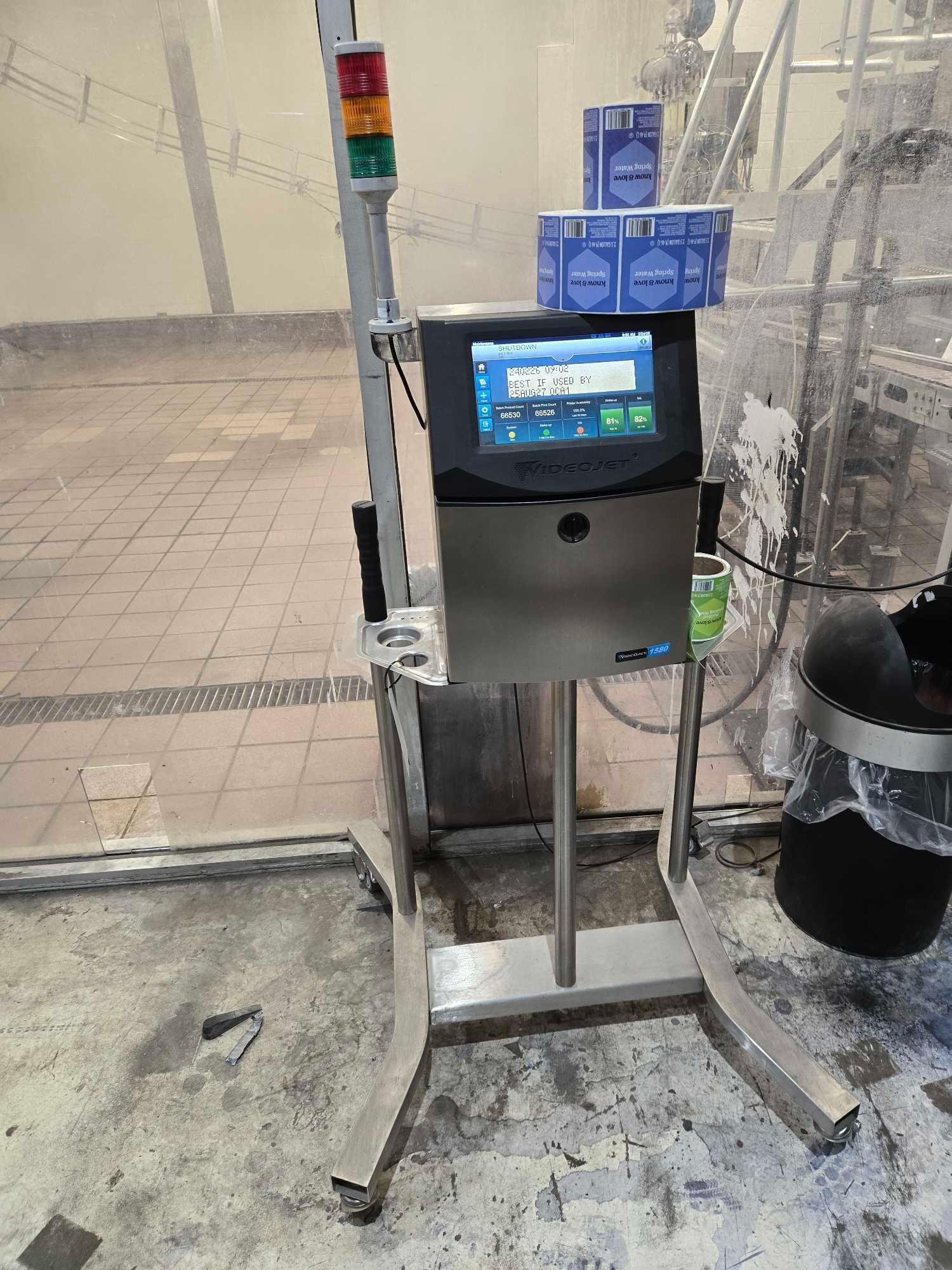 Videojet Model: 1580 Inkjet Coder