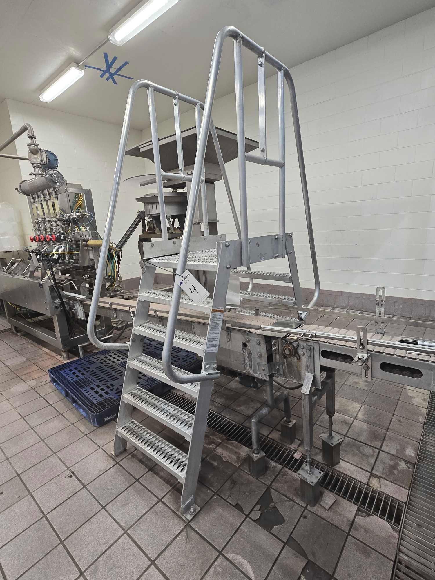 Cotterman Stainless Steel Walkover Bridge Mezzanine