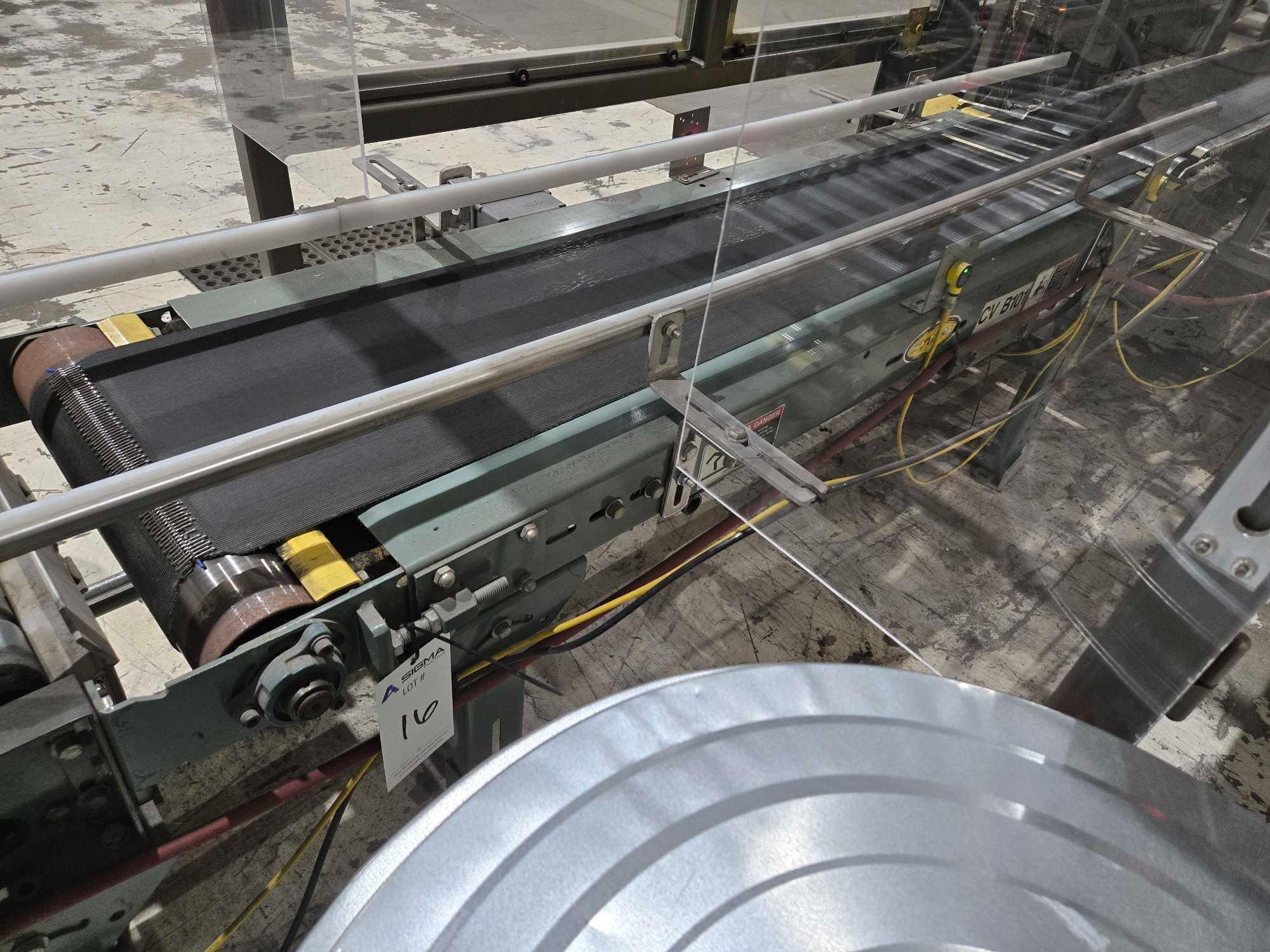 " L x 12" W Hytrol Belt Conveyor