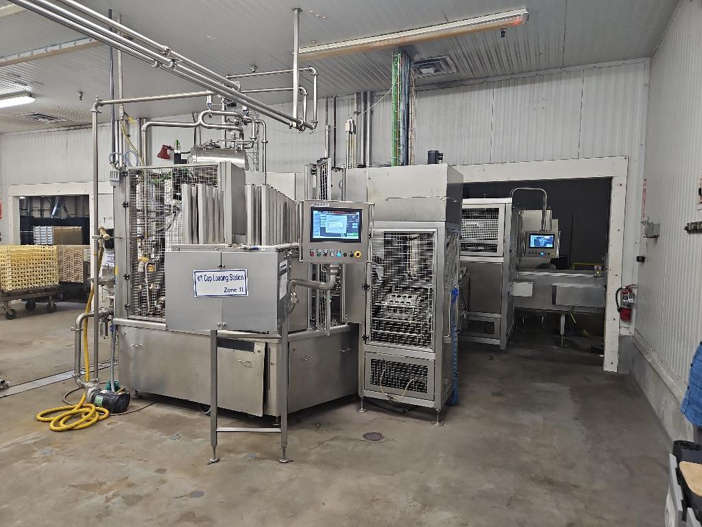 Hermann Waldner 16 Station Stainless Steel Cup Filler With Tray Loader