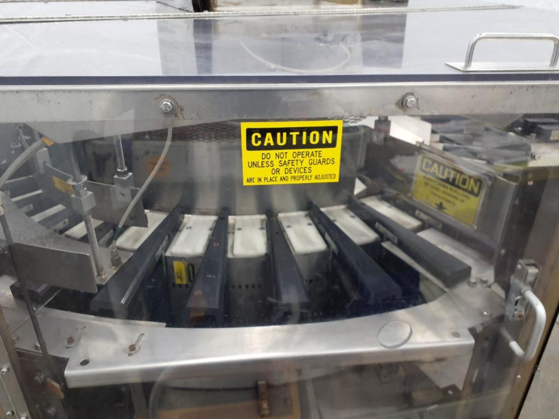 Hoppmann Corporation 52" Diameter Centrifugal Bottle Unscrambler Mounted On A Frame - Image 7 of 19