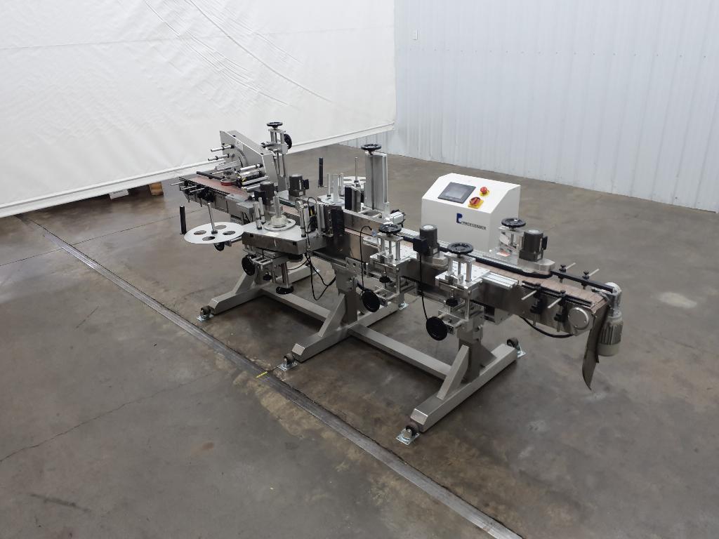 Pack Leader PL-622D 30 M/min Automatic Front/Back and Top Product Labeler