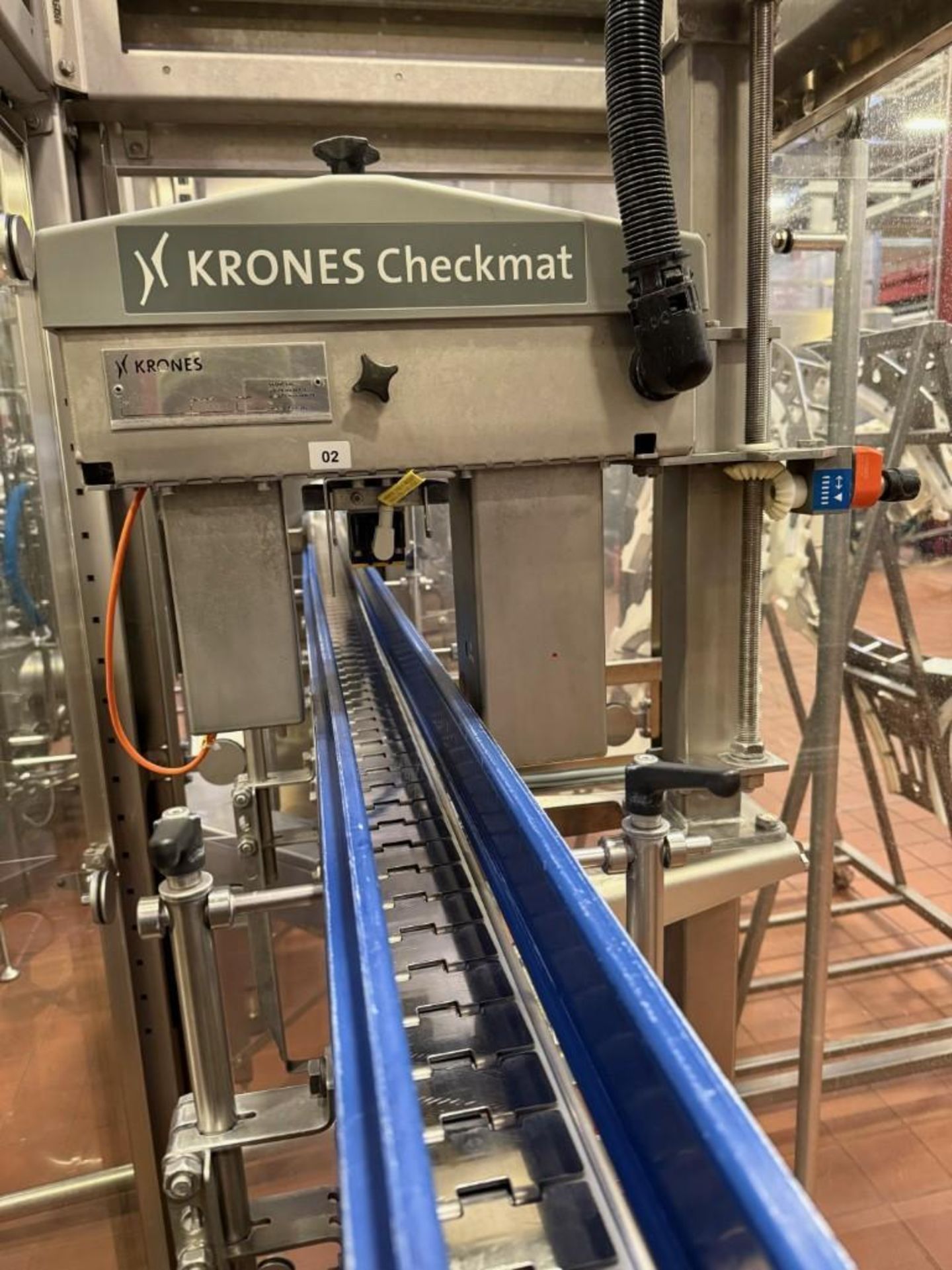 Krones Checkmate 2015 Krones Checkmat 707 F-X Inspection System with: Model: CHECKMAT ...