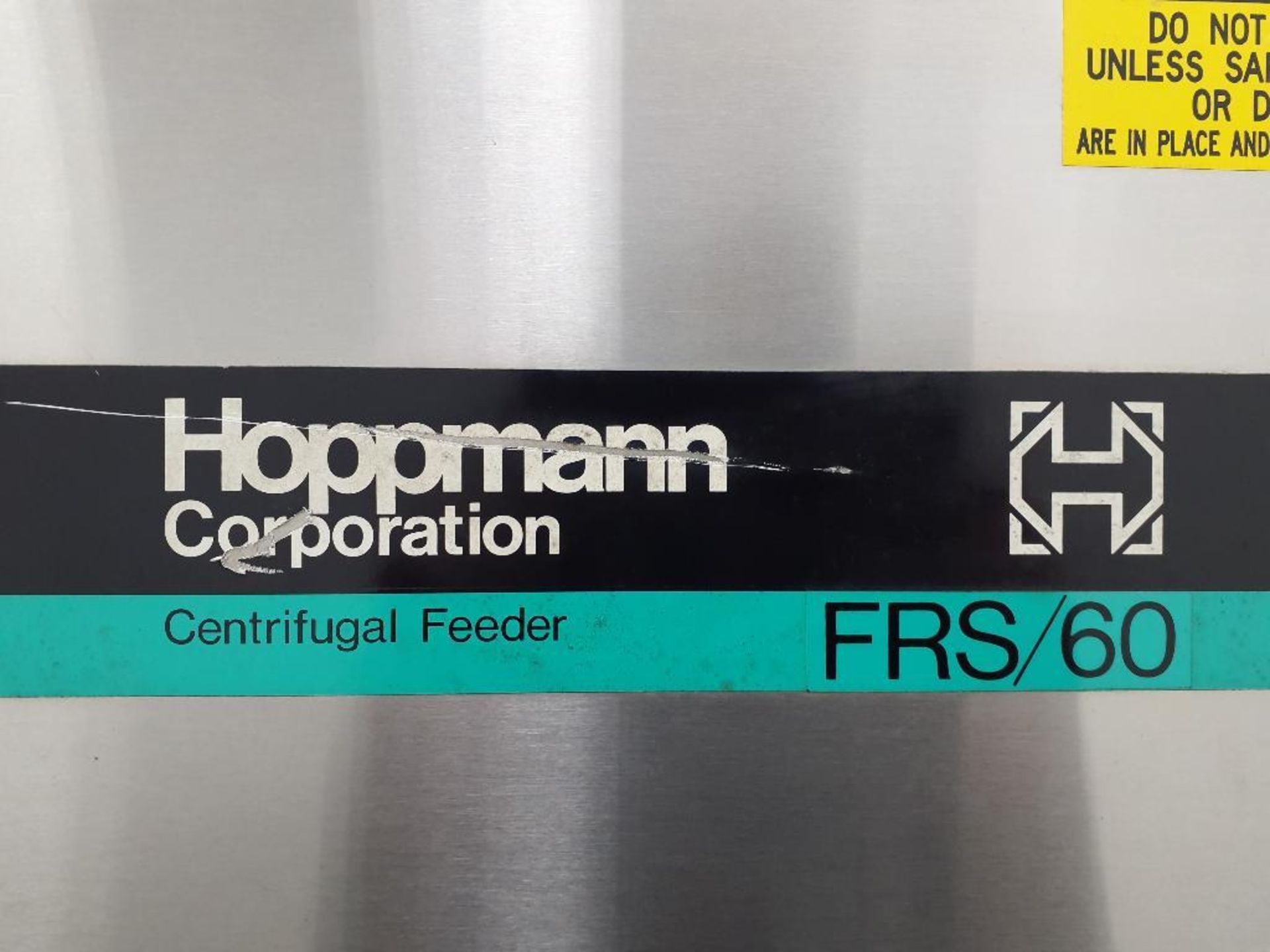 Hoppmann Corporation 52" Diameter Centrifugal Bottle Unscrambler Mounted On A Frame - Image 19 of 19