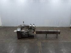 Campbell Heritage Horizontal Shrink Wrapper with SS Lugged Infeed