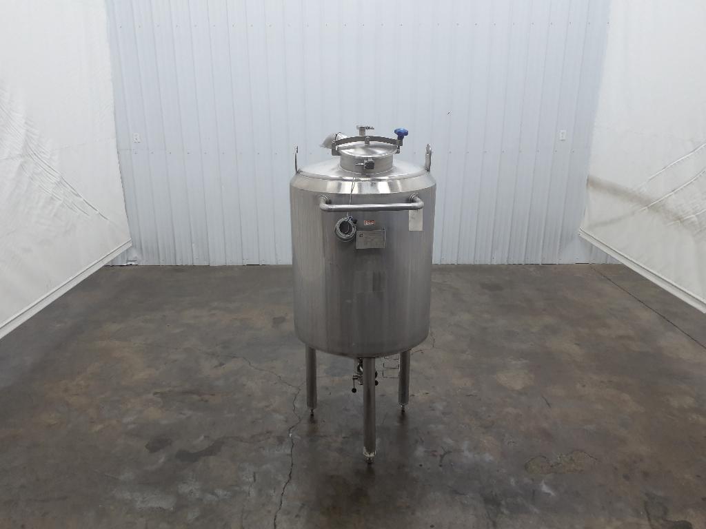 GTI 132 Gallon Stainless Steel Insulated Tank With Manual Butterfly Valve