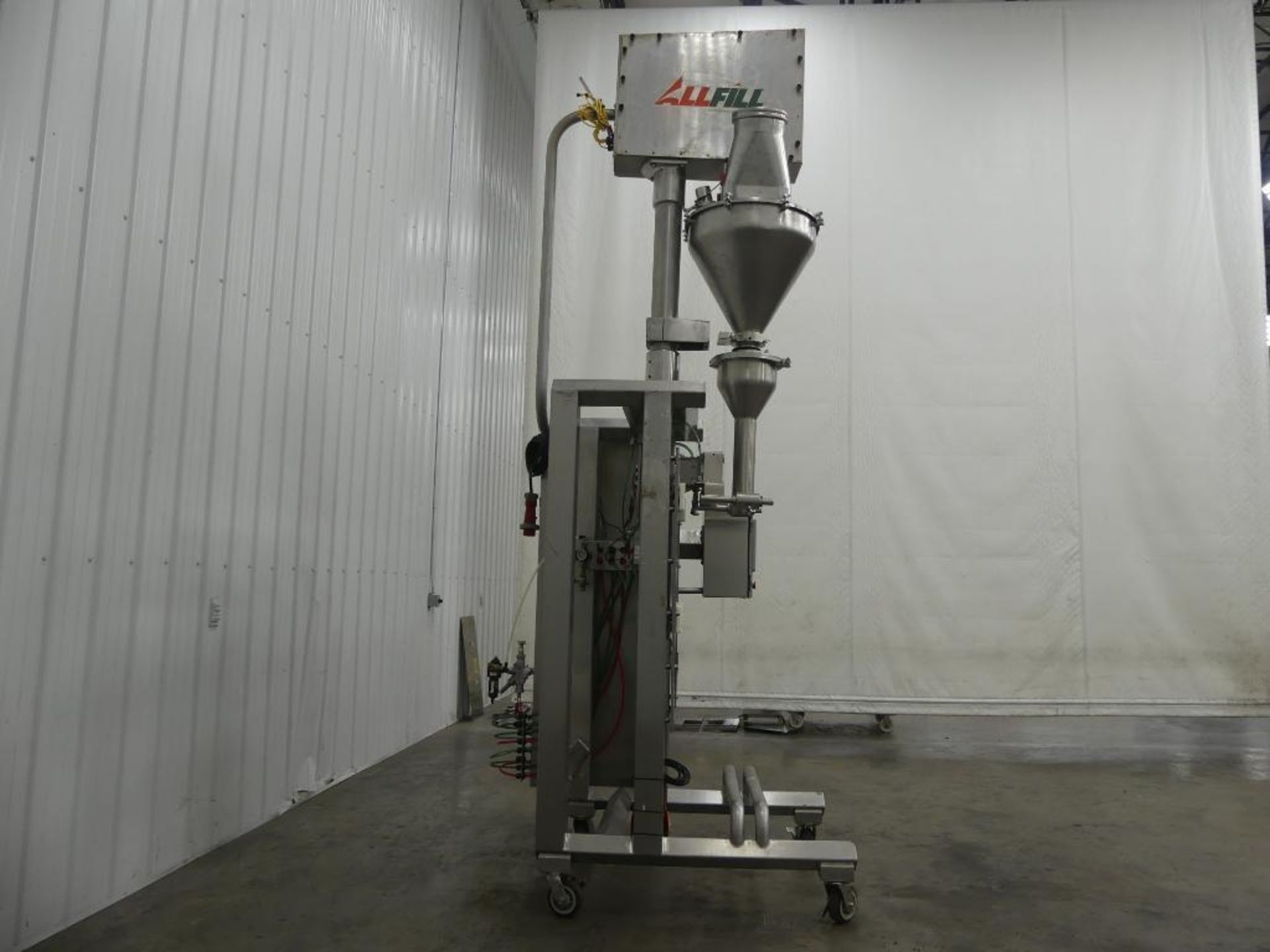 Used All-Fill BS-SV-600 Semi Automatic Auger Filler with: Hopper ...