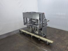 Switchback SLS72D-3 Dual Lane Stainless Steel Lock Style Tray Former