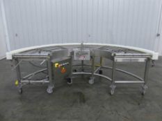Pizzamatic Smooth Top Conveyor 180 Degree 26" W