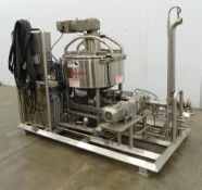 Breddo 50 Gallon LORWWSS Liquefier with Scrape Agitation, Bepex Hosokawa Puffer Skid & Conveyor