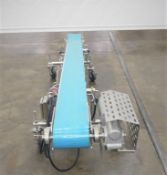 Himec Blue Belt Incline Conveyor 167"L x 10"W