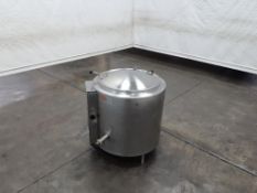 Groen EE-40 40-Gallon Electric Stainless Steel Jacketed Kettle