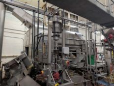 Vanmark Dual Rotary Brush Peeler w/ 2 Sets of (8) 6 Ft Long Brushes