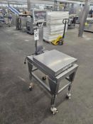 GSE 4518 SS Table Top Scale on Stainless Steel Frame