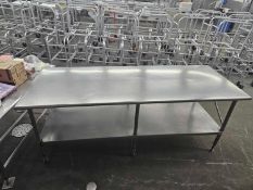 Stainless Steel Prep Table
