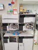 Lot of Shimadzu LC Pumps, Degasser, and Comm Module