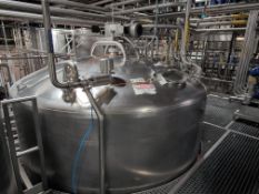 Feldmeier 5000 Gallon Insulated Dome Top Mix Tank