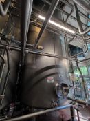 6000 Gallon Jacketed Mueller Stainless Steel Cold Water Holding Tank