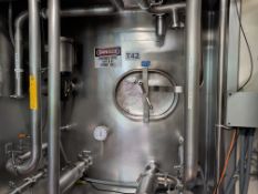 15000 Gallon Stainless Steel Jacketed Liquid Storage Silo