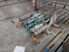 (3) Piston Fillers with Foot Pedal Control