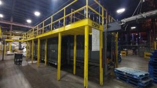 PAI 9305 High-Infeed/Low-Outfeed Palletizer with Conveyor