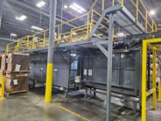 Production Automation Incorporated High Level Infeed Palletizer