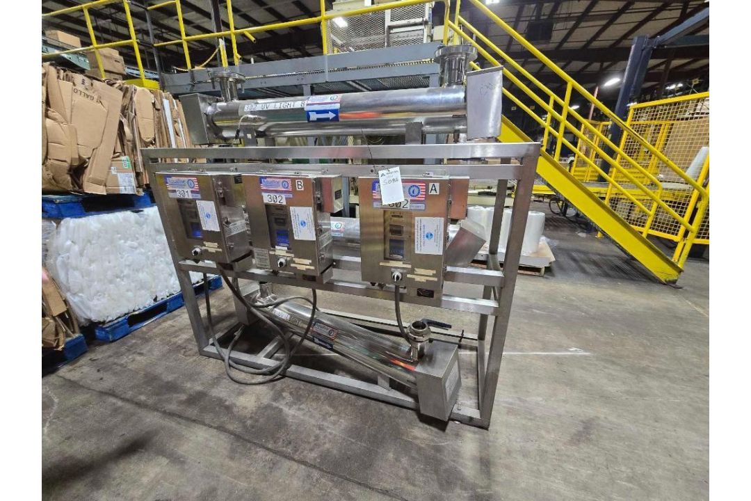 Water Distribution Platform Aqualine UV Water Treatment System with: Overall dimensions: Length: 7 ...